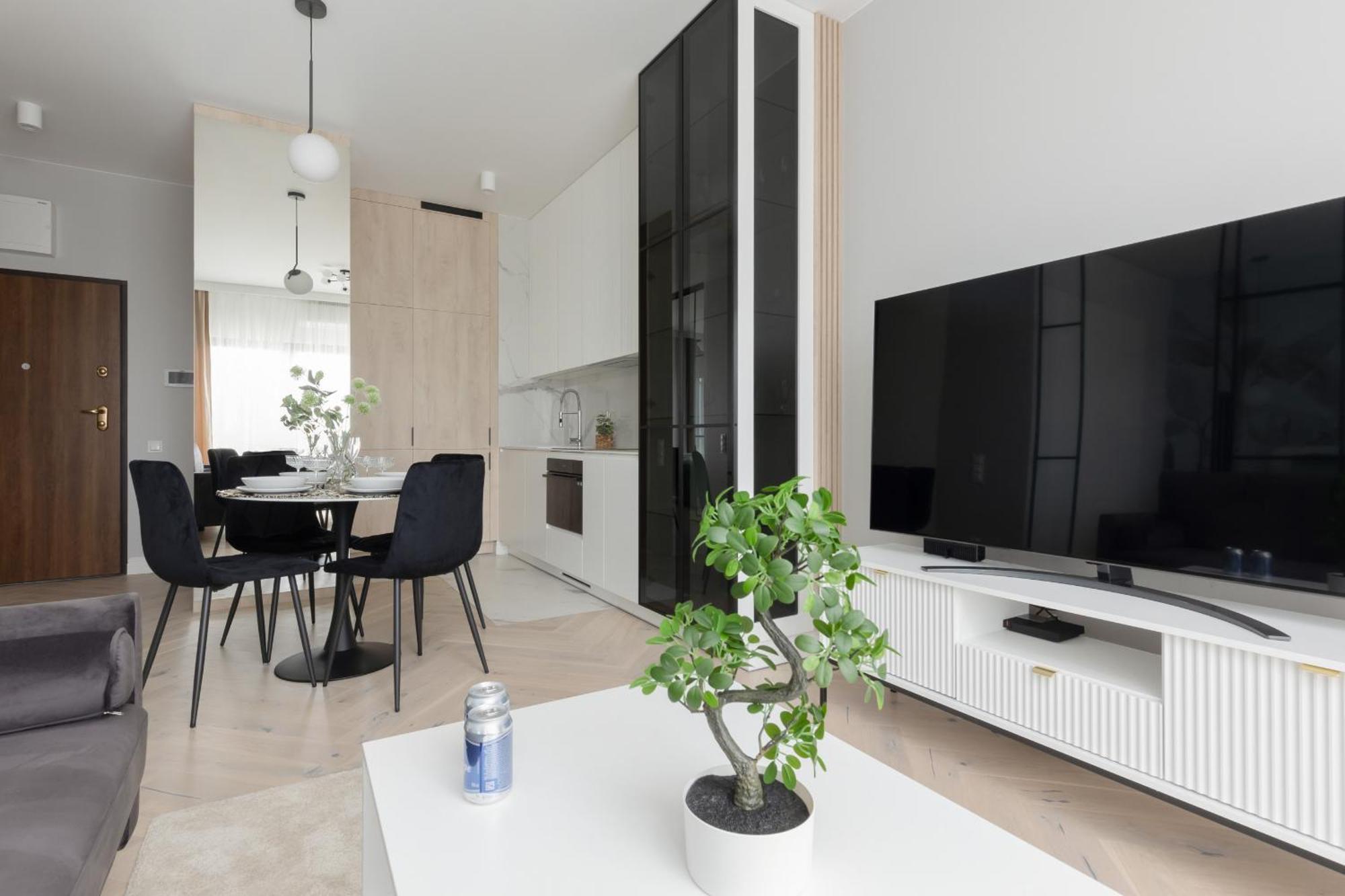 Art Deco Mokotow With Parking & Gym By Renters Prestige Leilighet *